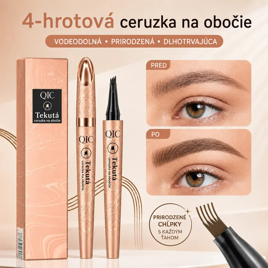 Kúp 1, 1 dostaneš 🖌️ Vodeodolná mini ceruzka na obočie - vytvára prirodzené a realistické tvary obočia