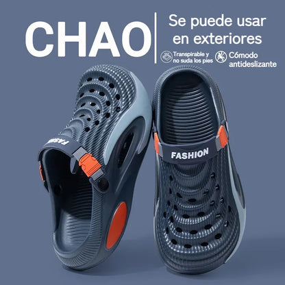 🔥【Rabat 50%】👟 🌬️ Sandalias universales para hombre con suela gruesa de EVA: antideslizantes, superligeras y transpirables, ideales para la playa, el deporte y el uso diario 🏃‍♂️