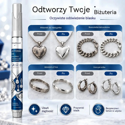 🔥 Oferta ograniczona czasowo: 50% rabatu 🔥 Ołówek do usuwania rys i poprawiania srebrnej biżuterii