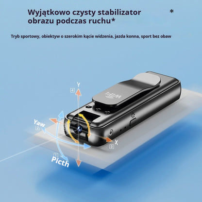 🔥Hit Sprzedaży 【Rabat 50%】⏳ Profesjonalna kamera akcji piersiowa, przenośny rejestrator wideo z wysoką rozdzielczością obrazu
