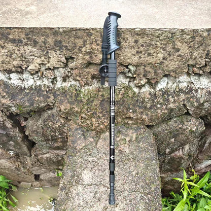 📢¡50% de descuento ⛰️✨Bastones de trekking/bastones de senderismo multifuncionales y ajustables de aleación de aluminio: duraderos, con absorción de impactos y ligeros.
