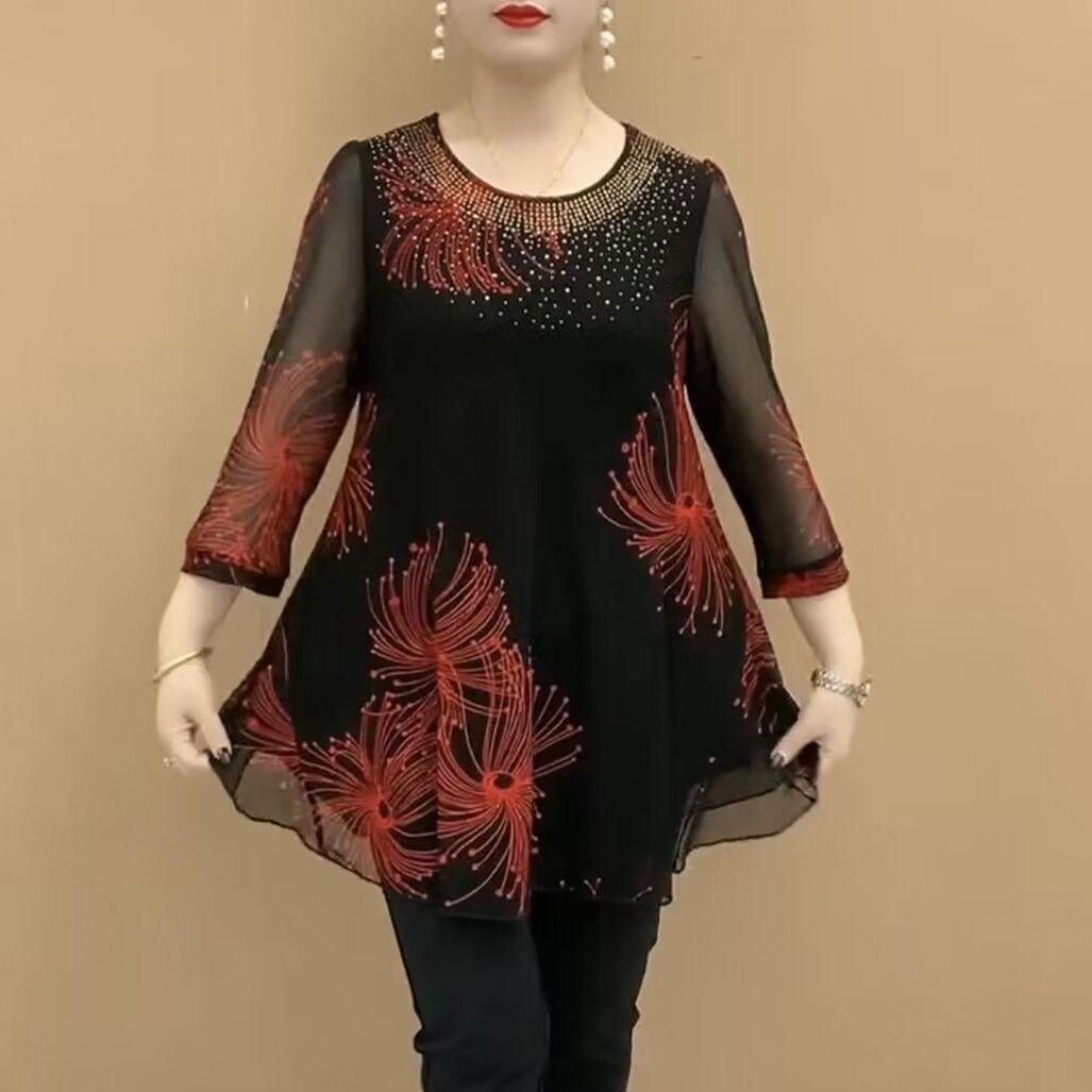 ✨😍30% zniżki! 【M-4XL】2026 Nowa koronkowa koszulka z krótkim rękawem