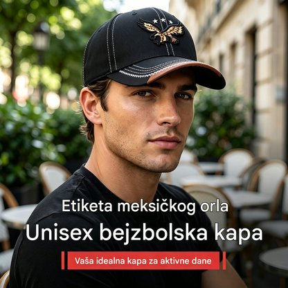 🔥【Kupite jedan, dobijte jedan gratis】Dvije bejzbol kape za samo 27 eura💙 Unisex bejzbol kape s vezom orla