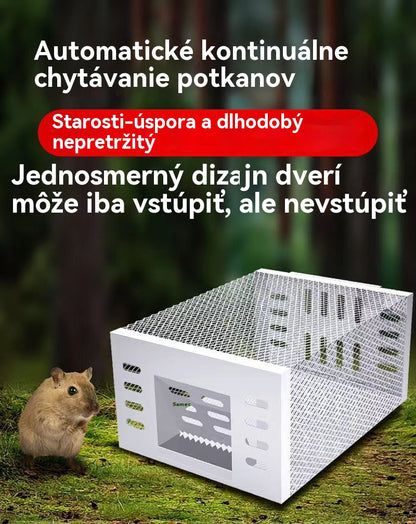 🔥【Kúpte 1 a získate 1 zadarmo】🐀🐀Plne automatická a účinná pasca na potkany pre domácnosť