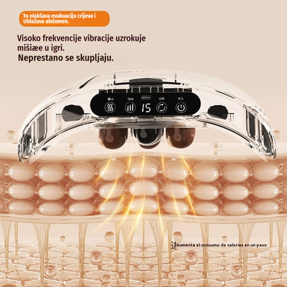 🔥Najprodavanije 【Popust 50%】✨Stroj za masažu trbuha i sagorijevanje masti. Pomaže smanjiti masno tkivo struka i trbuha.