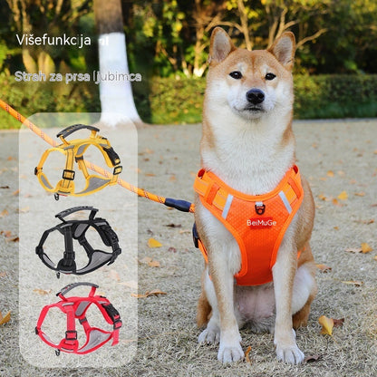 🔥Najprodavanije 🐶 【5–30 kg】Oprta protiv povlačenja – 🎁 Savršen poklon za svakog ljubitelja pasa