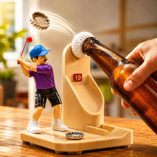 🔥1 za 99z🔥Nieprzegap okazji, 50% zniżki!⛳ 🏌️✨Zabawny otwieracz do butelek z motywem golfa