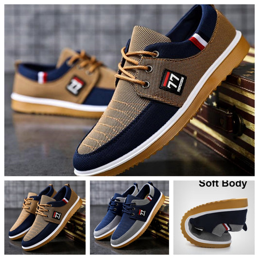 🔥OFERTA ESPECIAL🔥【39-44】Zapatillas casuales de lona transpirables para hombre (modelo 2026)