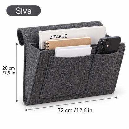 🔥 50 % popusta! 🛏️✨ Viseći organizator za krevet: sve što ti treba nadohvat ruke.
