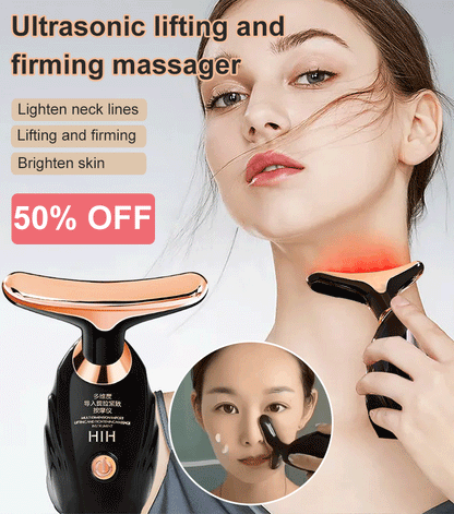 💖✨【Kúpte 1, dostanete 1 zadarmo】✨Viacrozmerný masážny prístroj HIH, liftingový, spevňujúci a hĺbkový masážny prístroj, skrášľujúci prístroj na úvod tváre, tvár do V.