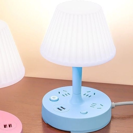【Kup 1, a 1 dostaniesz gratis】💡Wielofunkcyjna lampka nocna ze wbudowaną listwą zasilającą: praktyczna, stylowa i oszczędzająca miejsce!