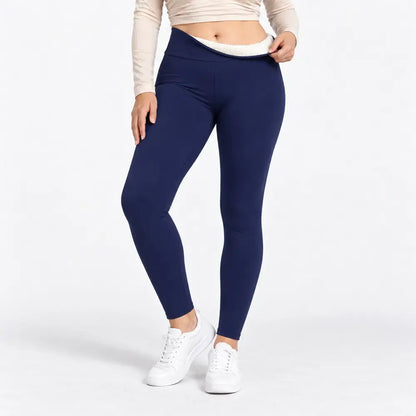 【S-2XL】Leggings térmicos de invierno de cintura alta con efecto moldeador de abdomen