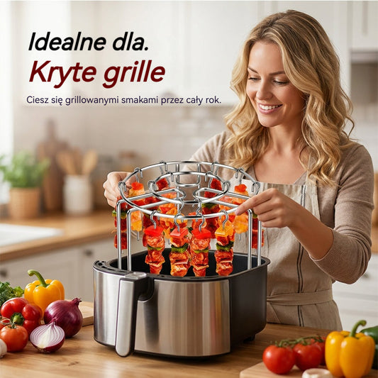 ✨Grill ze stali nierdzewnej do kebabów🍢