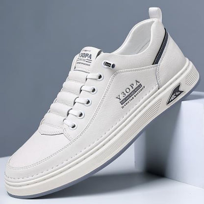 【39-44】2026 Męskie oddychające skórzane buty biznesowe casual