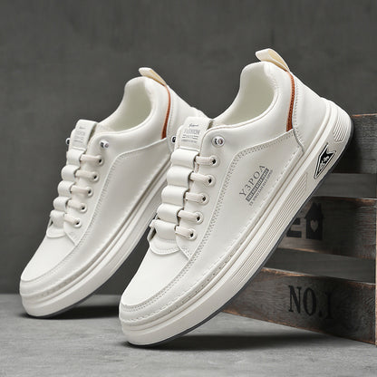 【39-44】2026 Męskie oddychające skórzane buty biznesowe casual