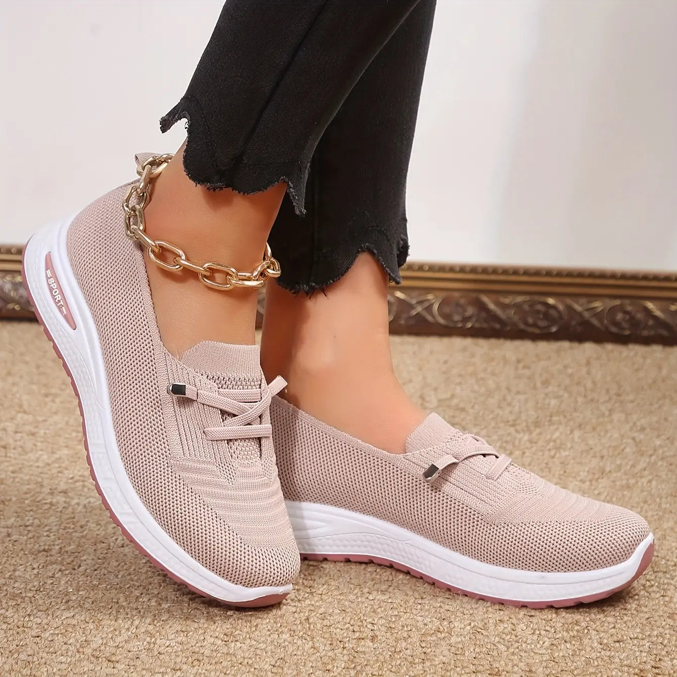 🔥【50% zniżki】💖🎁【36-41】Lekkie i wygodne damskie buty casual – wygodne, lekkie i idealne na co dzień | bez sznurowadeł