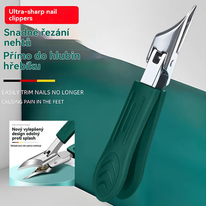 🔥【Kupte jeden, druhý dostanete zdarma】🔥 Kleštičky na nehty odolné proti stříkající vodě, čepel zkosená pod úhlem 25° (sada 4 kusů)