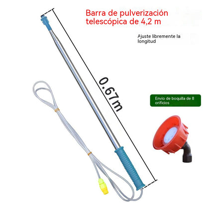 🔥Top ventas【50% de descuento】🍀💦【4.2 m】Barra rociadora extensible, cómoda y práctica de acero inoxidable