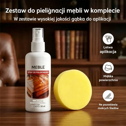 【Kup 1, odbierz 1 gratis】 🪑 ✨ preparat do polerowania mebli o wysokim połysku odświeża drewno i winyl w kilka sekund