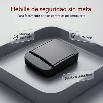 🔥【Longitud： 130 cm】Cinturón de viaje táctico con bolsillo oculto para dinero