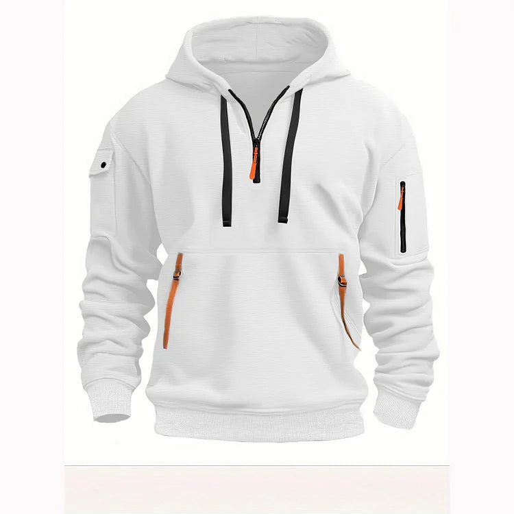 💥【50% zniżki🔥】【S-5XL】✨⛄Nowa zimna męska ciepła kurtka z kapturem, styl codzienny