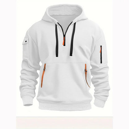 💥【50% zniżki🔥】【S-5XL】✨⛄Nowa zimna męska ciepła kurtka z kapturem, styl codzienny