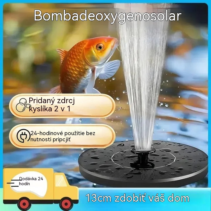 50%OFF💥Fuente de agua alimentada por energía solar