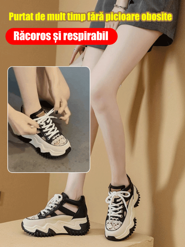 ✨【35-40】Nove ženske ljetne šuplje prozračne ležerne sandale s debelim dnom, model sto