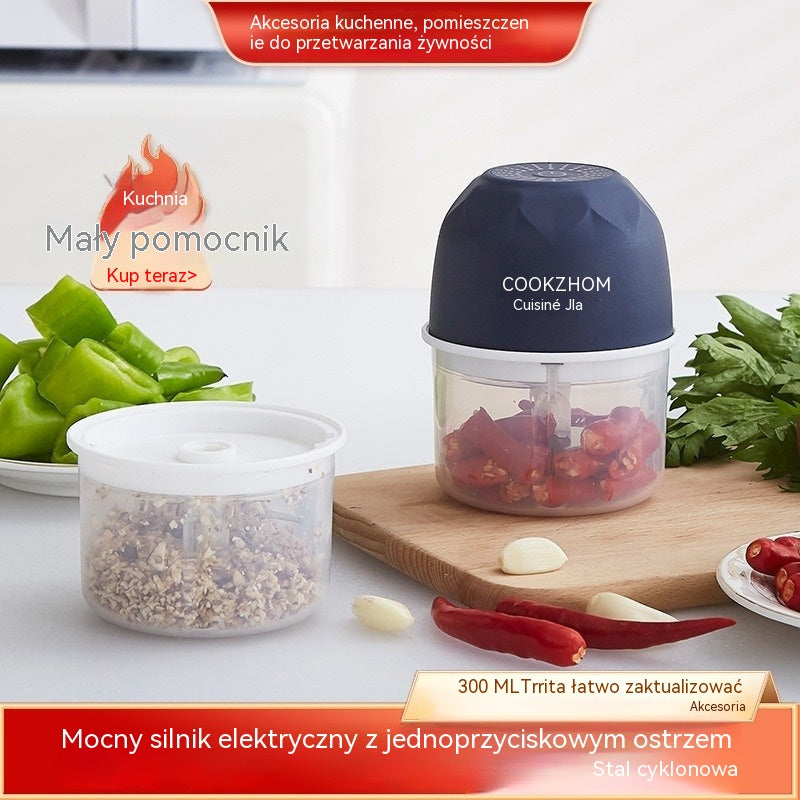 🔥 🥗Kup 1, drugi GRATIS! ✨ Bezprzewodowy mini rozdrabniacz do żywności