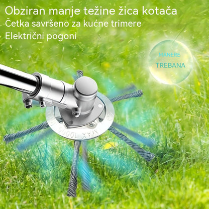 💥【Kupite jedan, dobijte jedan gratis】13 € po komadu 🌿⚙️ Oštrica za kosilicu s žicom od 6 inča