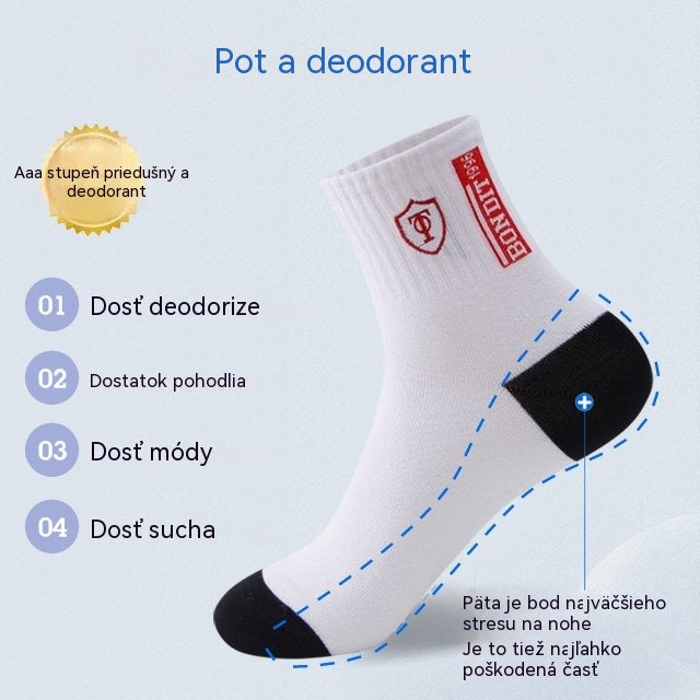 🔥🧦【10 párov】Pánske termodeodorantové ponožky absorbujú pot