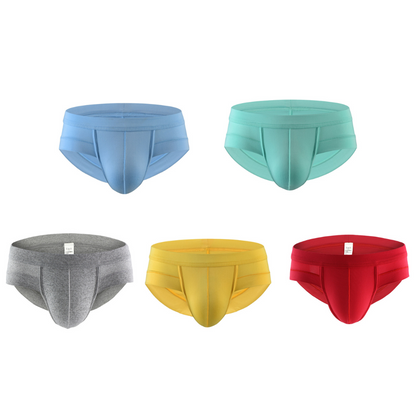 Gran valor 🔥 [Juego de 5] 🩲 Pantalones cortos triangulares para hombre [M-4XL]