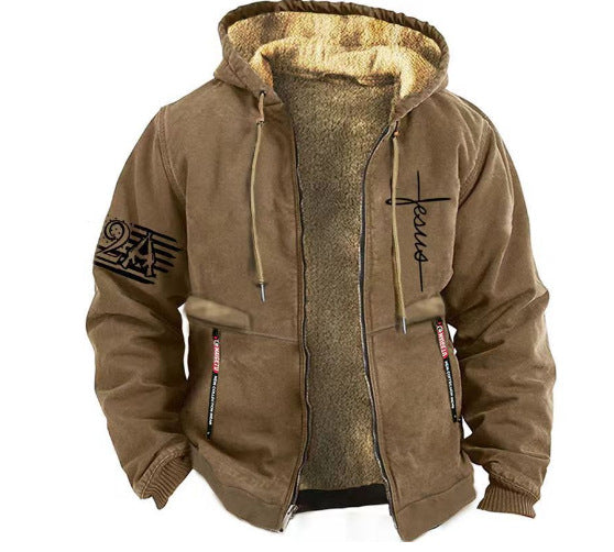 🔥🧥🔥【Plaćanje po preuzimanju】【S-5XL】Muška jesensko/zimska modna ležerna jakna od debelog flisa