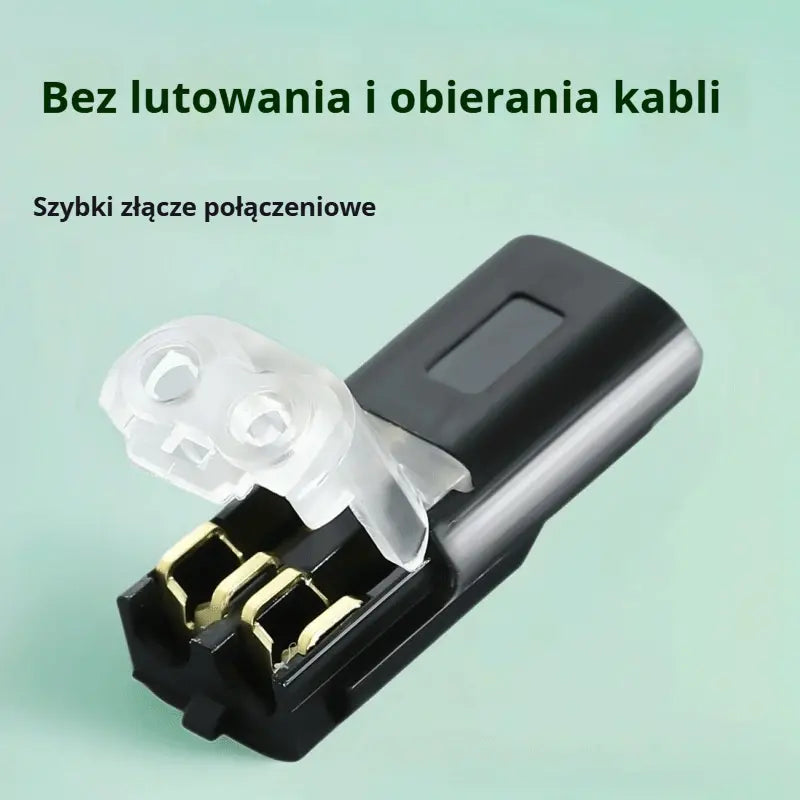 🔥Hit Sprzedaży 【40 sztuk za 109 zł】🏆 Złącza LED bez lutowania i bez taśmy