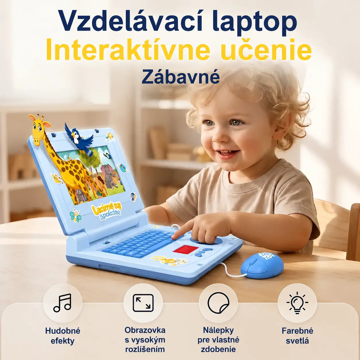 🎁 Vzdelávací počítač pre deti | Kreatívny darček pre našich malých kamarátov 💖