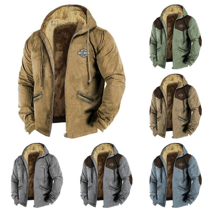 🔥💥【M-5XL】Sudadera con Capucha para Hombre 2025 – Moda de Otoño e Invierno, Refuerzo, Cálida y Cómoda para el Frío