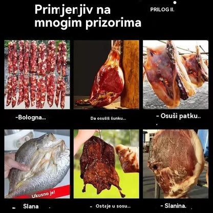 🔥Vruća prodaja【20 kom】🐷🐮🍖Posebna vrećica od gaze za sušenje svinjskog mesa za zaštitu od insekata i ptica