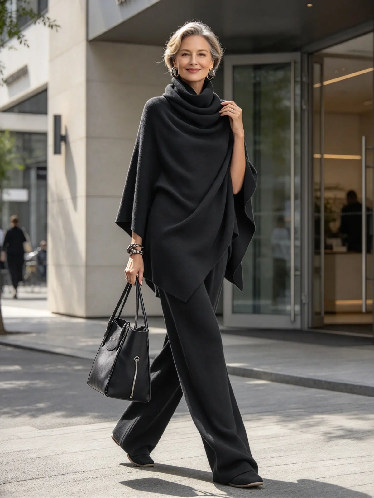 ❄️✨ Zestaw damski z imitacją zamszu — Ciepły, elegancki i prosty, idealny na zimowe stylizacje 💃🧥
