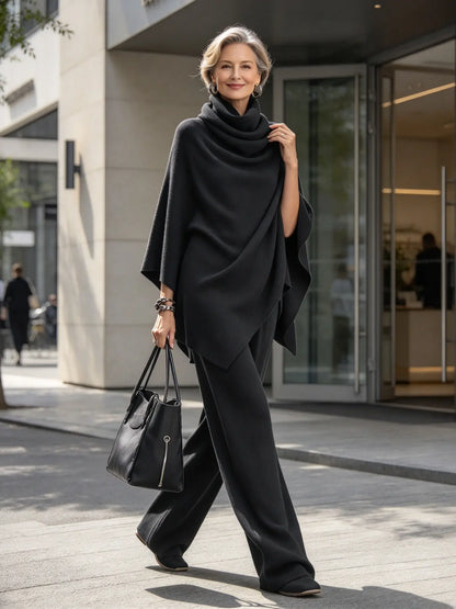 ❄️✨ Zestaw damski z imitacją zamszu — Ciepły, elegancki i prosty, idealny na zimowe stylizacje 💃🧥