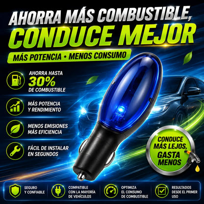 Ahorrador de combustible para el coche: Ahorra combustible, mejora la potencia y reduce el consumo en la conducción diaria.