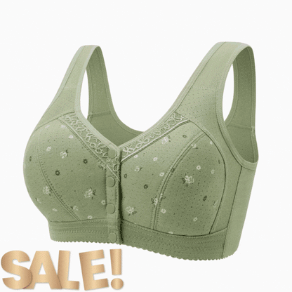 💕【Kup 1, otrzymaj 1 za darmo】👙【45-100kg】 Nowy i ulepszony wygodny koronkowy biustonosz w dużym rozmiarze