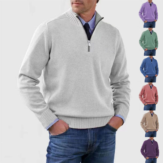 🔥👔【L-5XL】Popularni topli puloveri s patentnim zatvaračem za jesen i zimu