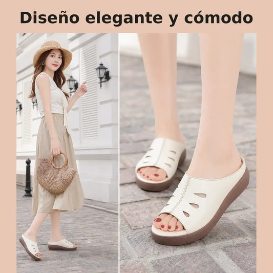 👠【35–41】Zapatos de mujer elegantes y con estilo, de suela blanda.