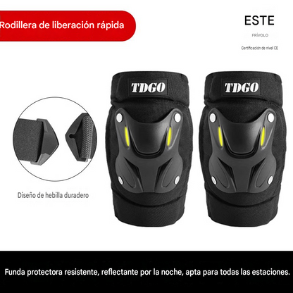 👍Rodilleras protectoras fluorescentes para todas las estaciones