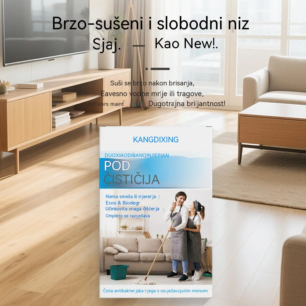 🧼✨ 240 tableta za čišćenje 3u1 | Antibakterijski i osvježavajući | Za podove, pločice i kampere