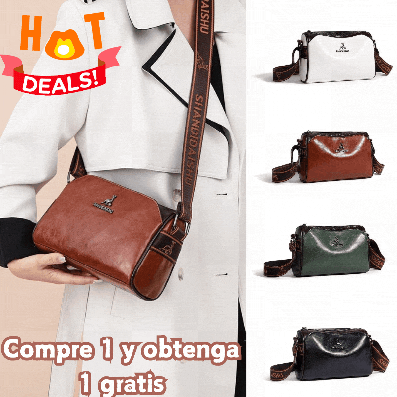 🔥👜Hit Sprzedaży 【Rabat 50%】👜Damska torba na ramię z miękkiej skóry o dużej pojemności