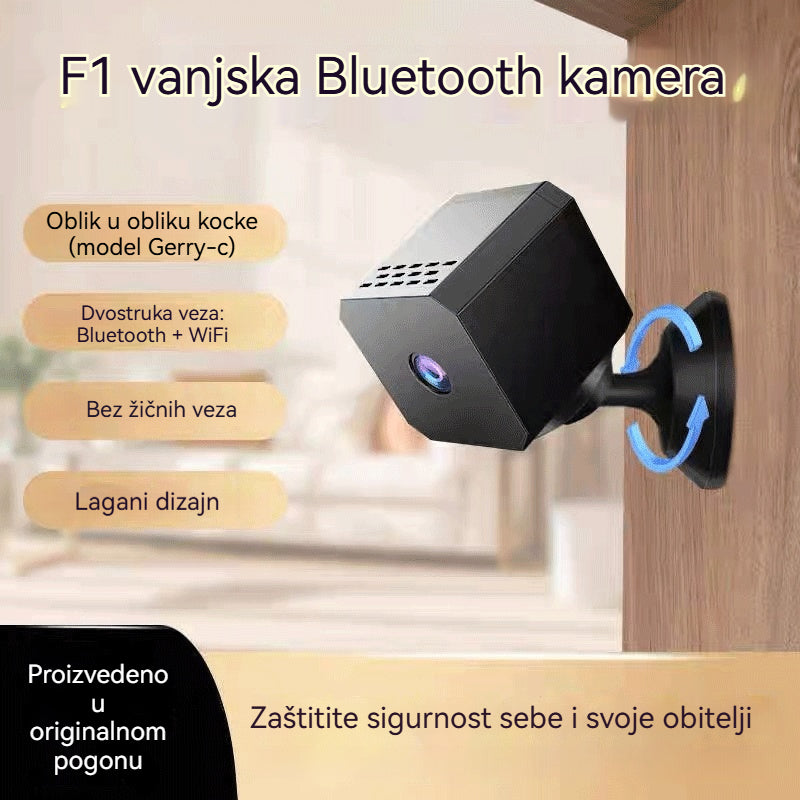 🏠📹🕵️【Direktna sniženja za 25 eura】🔥Mala kvadratna kamera, HD pametna kamera, bežično udaljeno kućno nadzor s WiFi podrškom
