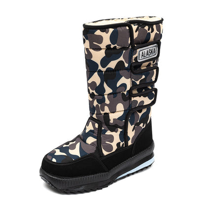 ⏳⏳ Zimske čizme, prikladne za toplo i hladno vrijeme, pamučna podstava, unisex visoke zimske čizme, prikladne za aktivnosti na otvorenom, zimska obuća