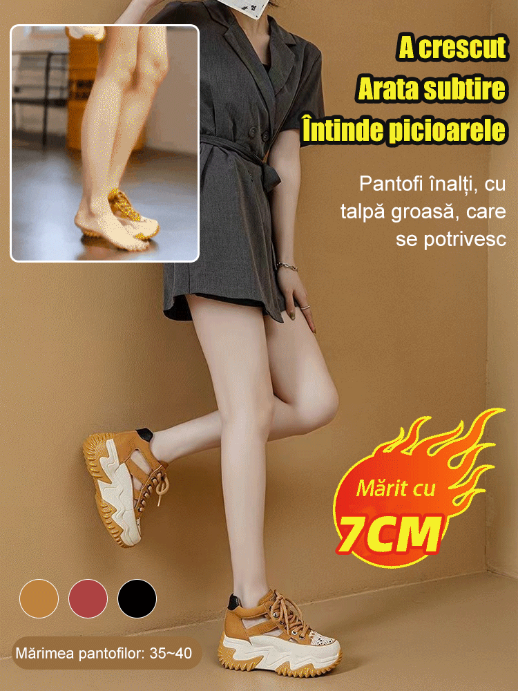 ✨【35-40】Nove ženske ljetne šuplje prozračne ležerne sandale s debelim dnom, model sto