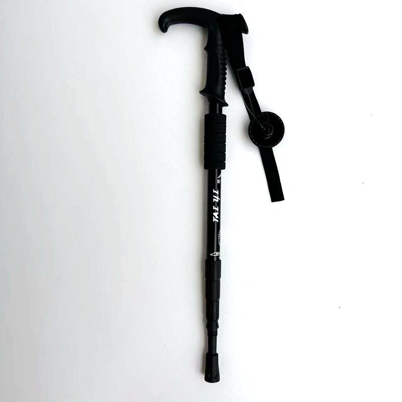 📢¡50% de descuento ⛰️✨Bastones de trekking/bastones de senderismo multifuncionales y ajustables de aleación de aluminio: duraderos, con absorción de impactos y ligeros.